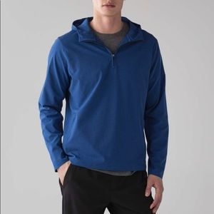 Lululemon Rise N Sweat Long Sleeve Hooded In Color  Dark Cobalt Size M